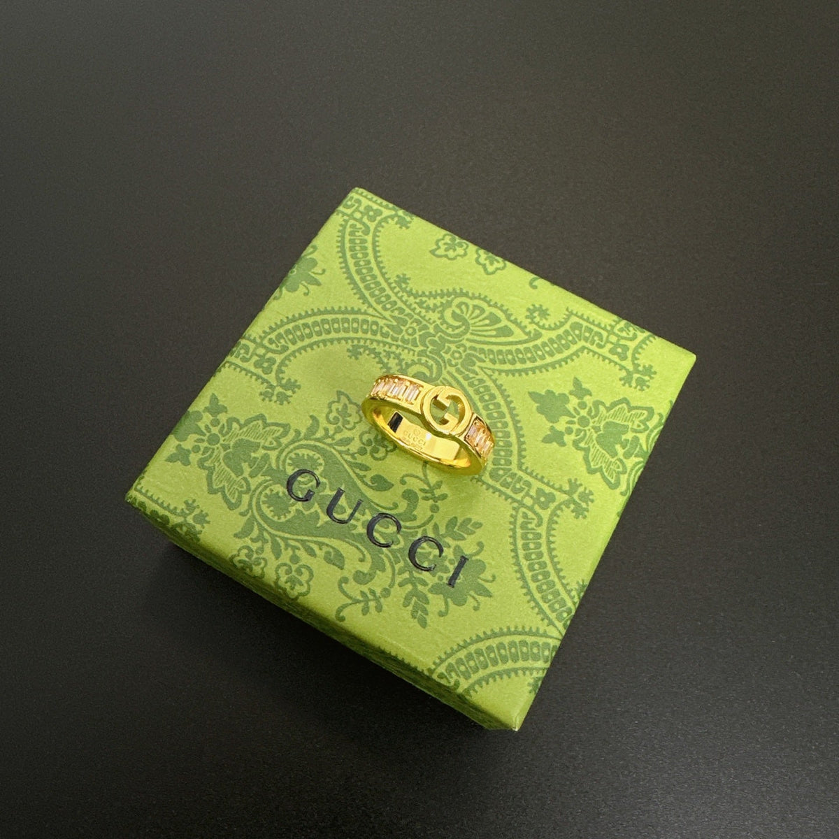 Gucci Double G Ring - Sizes 6-11 detail view 1