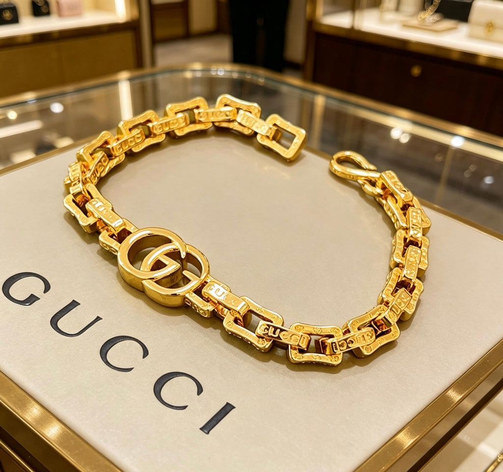 Gucci Polished Link Bracelet - Sizes 16-22 cm