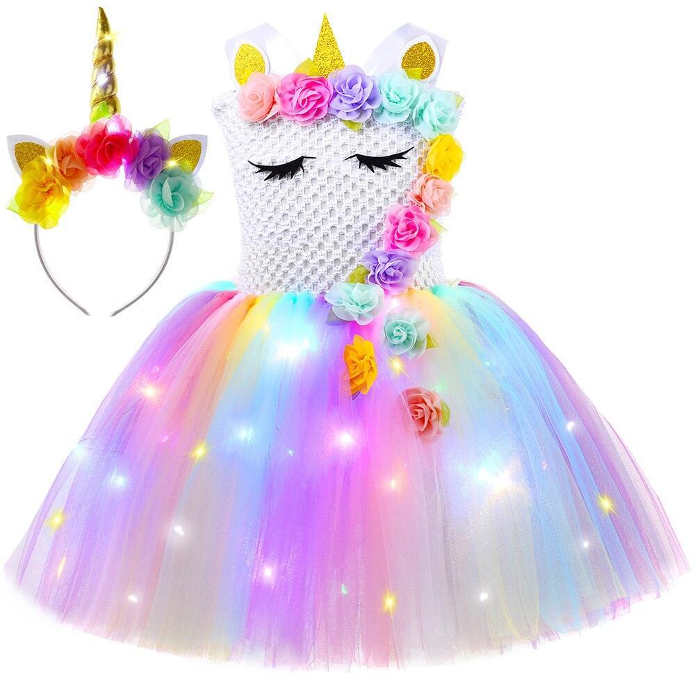 Light Up Unicorn Costume - product view 2