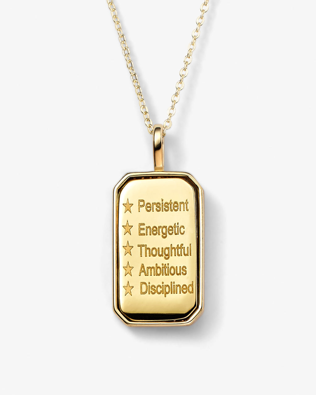 Gold zodiac amulet necklace with mother of pearl – view 35