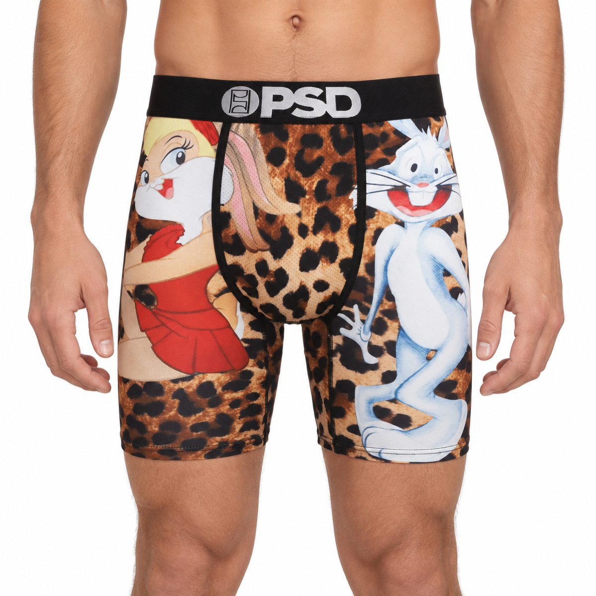 PSD Style Men’s Lightweight Printed Boxer Briefs - P94