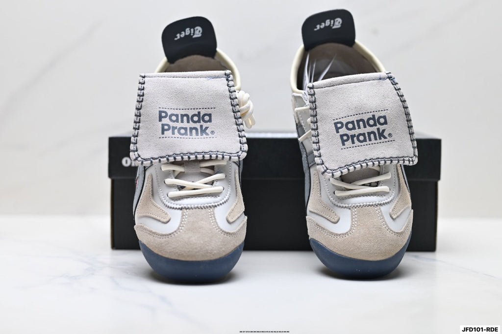 Onitsuka Tiger Retro Low Top Beige Gray Pink Unisex Shoes Style 29 detail view 8