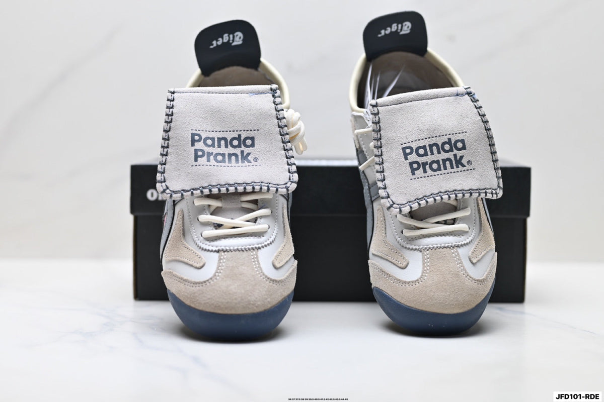 Onitsuka Tiger Retro Low Top Beige Gray Pink Unisex Shoes Style 29 detail view 8
