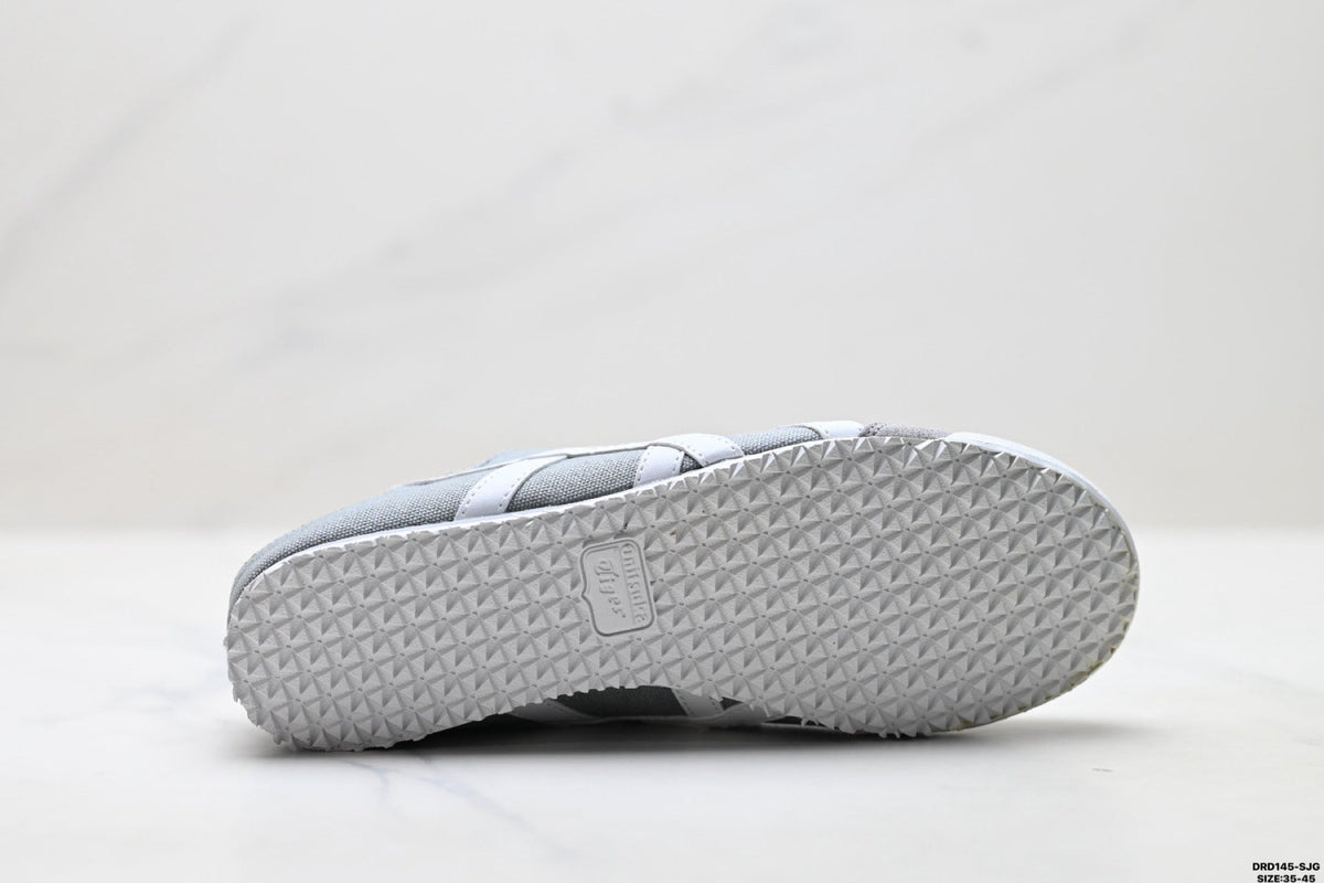 Onitsuka Tiger Retro Low Top Gray White Unisex Shoes Style 05 detail view 9