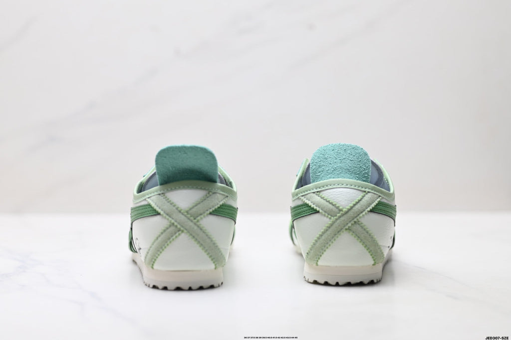 Onitsuka Tiger Retro Low Top Mint Green Unisex Shoes Style 12 detail view 7