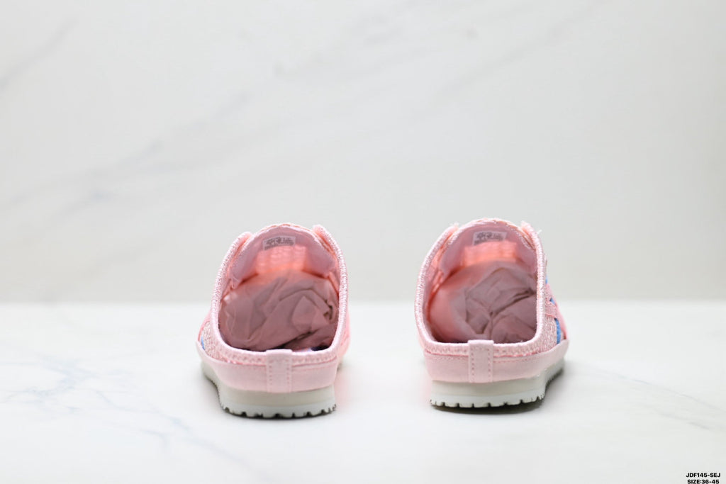 Onitsuka Tiger Retro Sabot Pink Mesh Multicolor Unisex Shoes Style 24 detail view 7