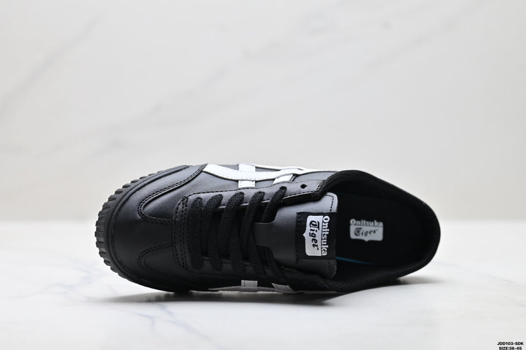 Onitsuka Tiger Retro Sabot Black White Unisex Shoes detail view 3