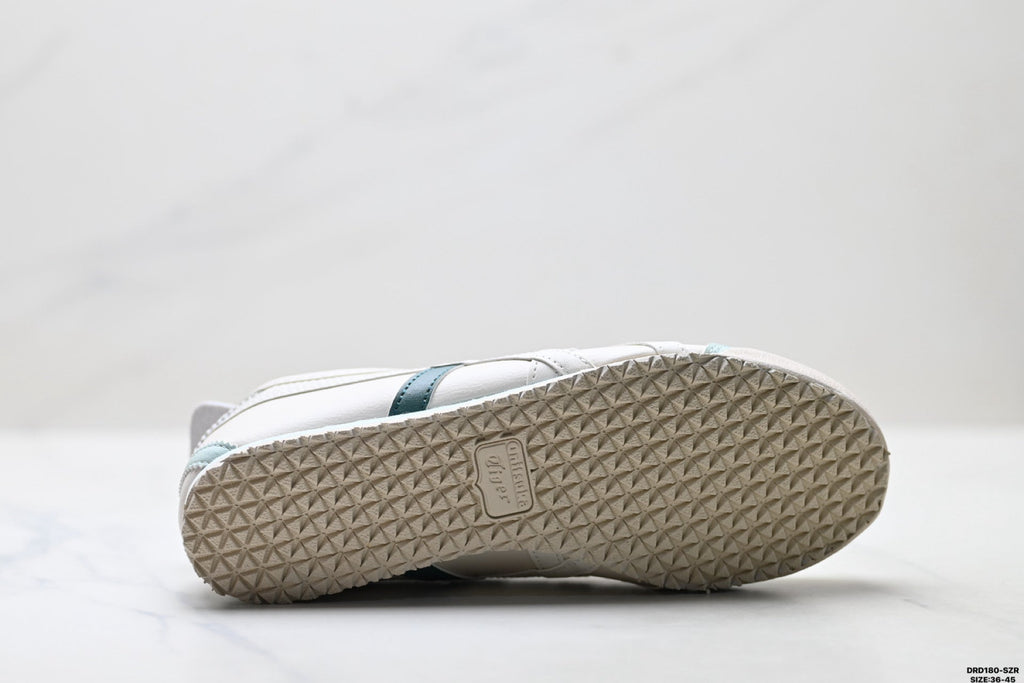 Onitsuka Tiger Retro Low Top White Light Blue Unisex Shoes Style 16 detail view 9