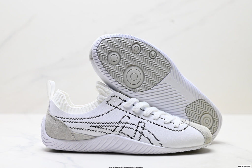 Onitsuka Tiger Low Profile Runner White Line Art Unisex Shoes Style 32 detail view 6