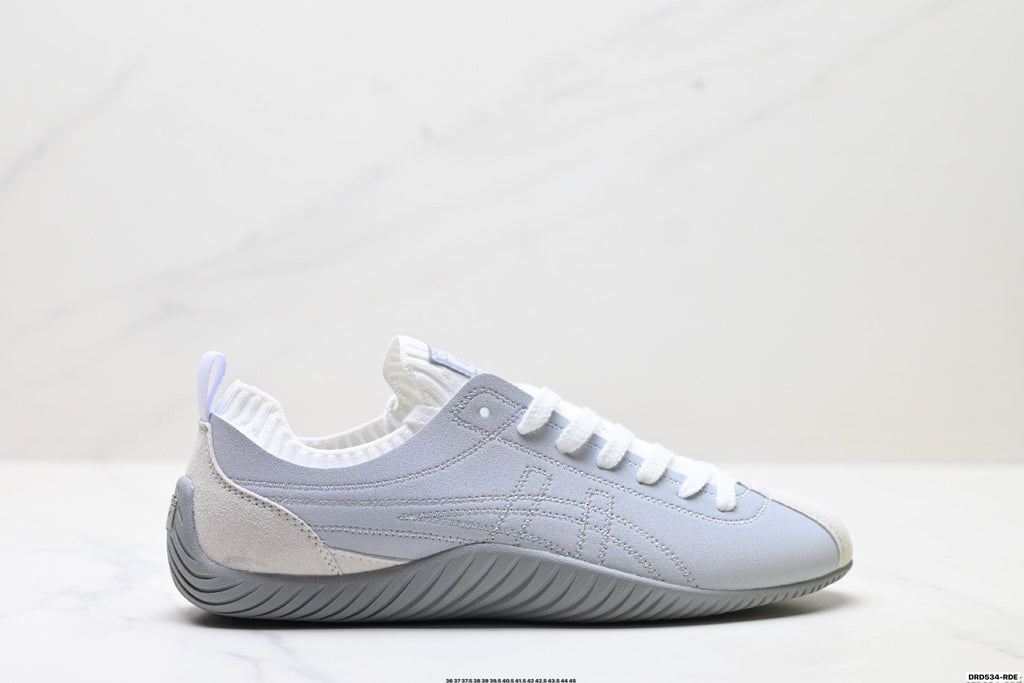 Onitsuka Tiger Low Profile Runner White Silver Unisex Shoes Style 31 detail view 2