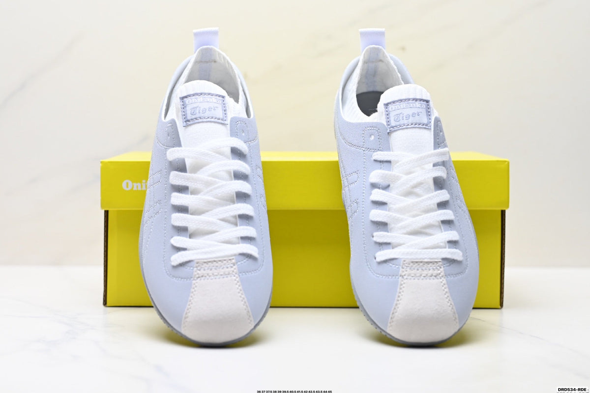 Onitsuka Tiger Low Profile Runner White Silver Unisex Shoes Style 31 detail view 8