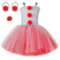 Girls Pennywise Tutu Halloween Costume - product view 7