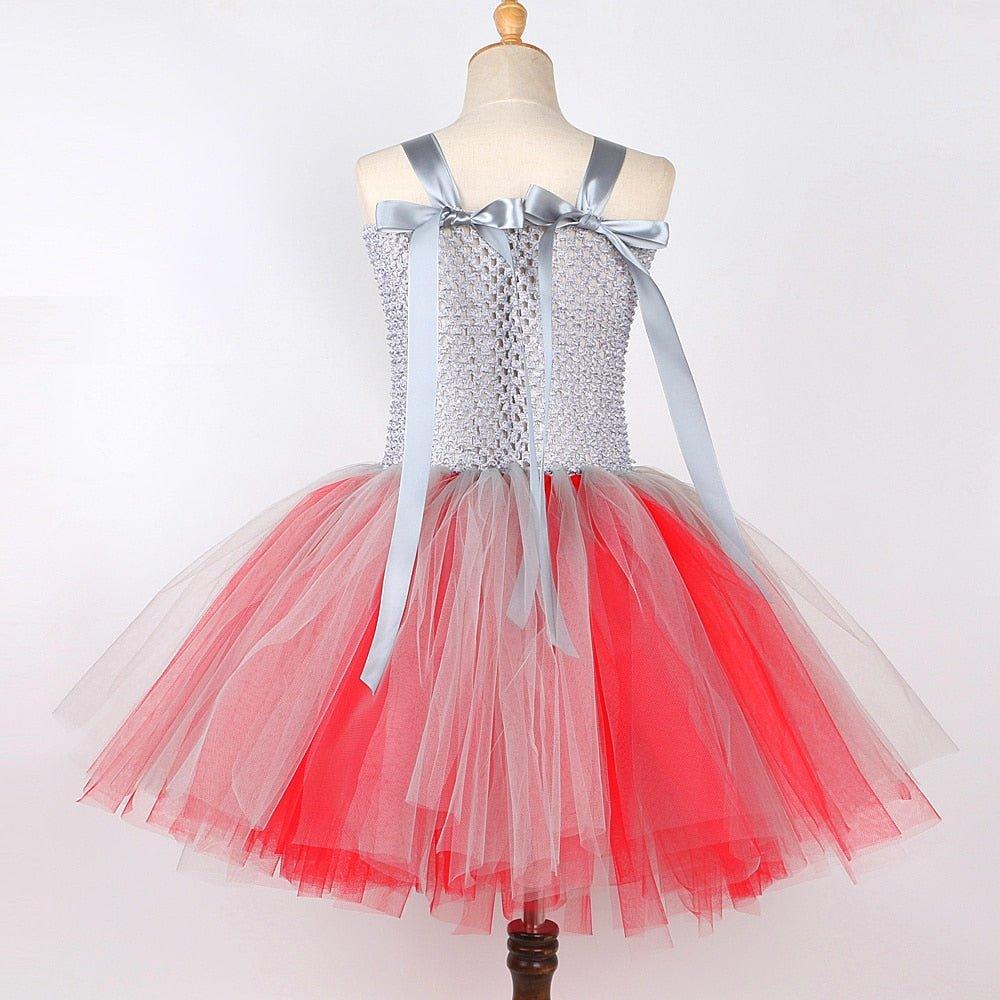 Girls Pennywise Tutu Halloween Costume - product view 5
