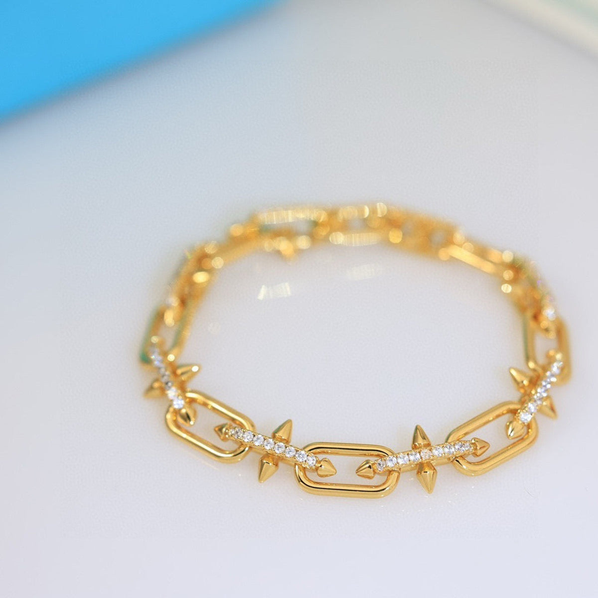 Tiffany & Co. Trident Link Bracelet detail 6