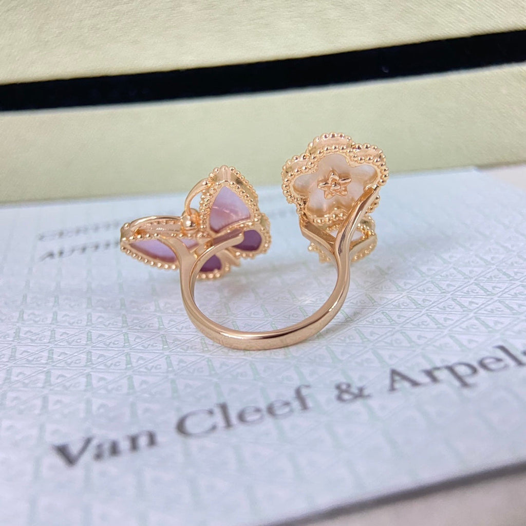 Van Cleef & Arpels Butterfly Ring detail 4