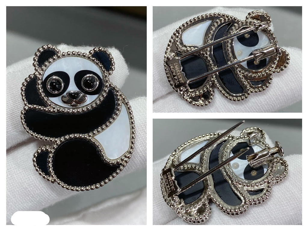 Van Cleef & Arpels Panda Brooch detail 3