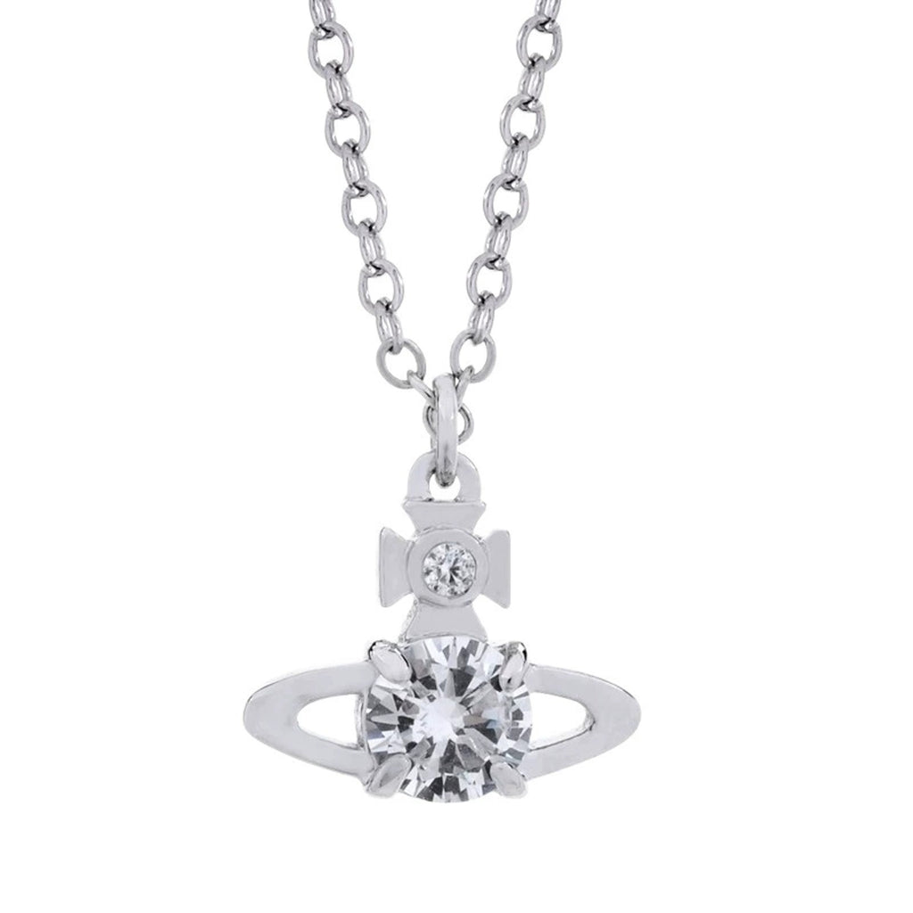 Vivienne Westwood Style Crystal Orb Choker Necklace detail 4