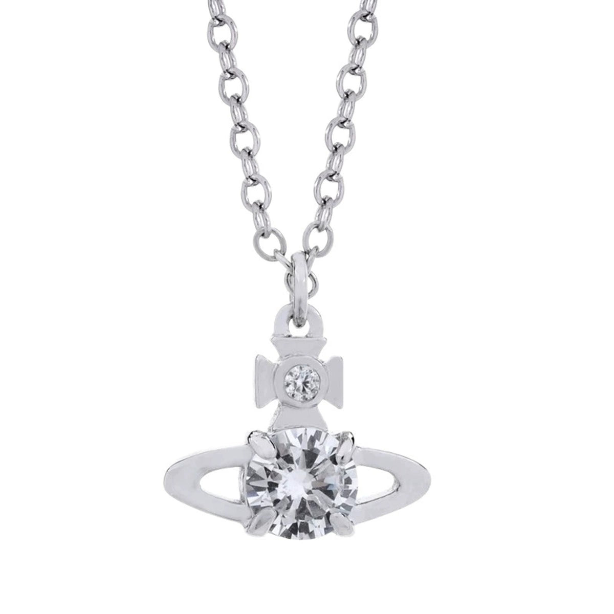 Vivienne Westwood Style Crystal Orb Choker Necklace detail 4