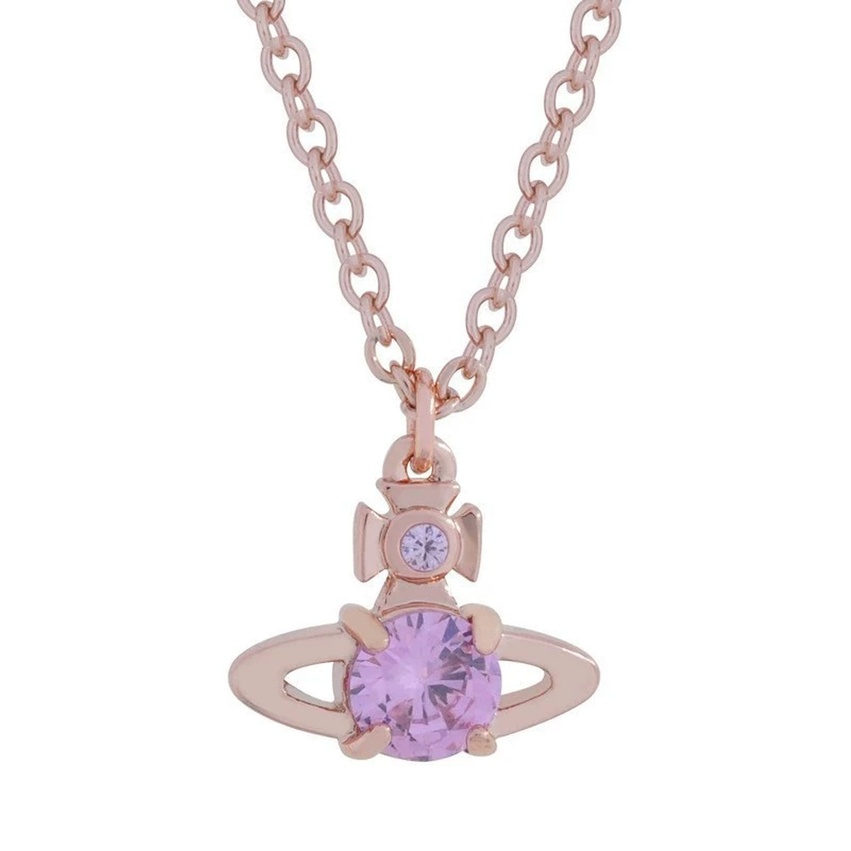 Vivienne Westwood Style Crystal Orb Choker Necklace