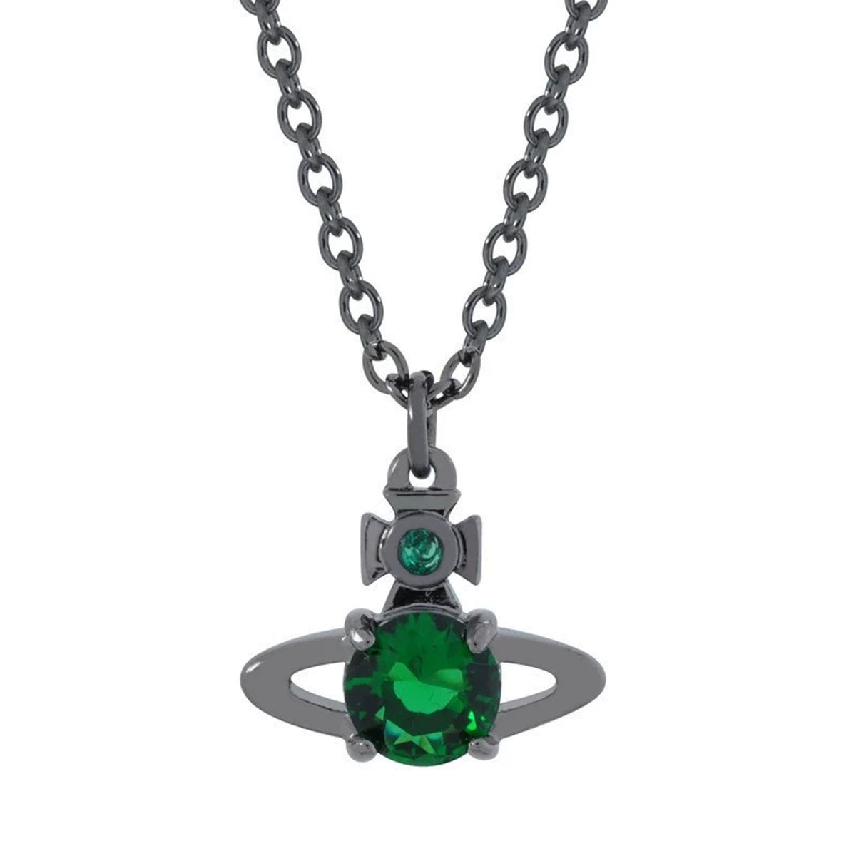 Vivienne Westwood Style Crystal Orb Choker Necklace