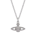 Vivienne Westwood Style Layered Chain Orb Necklace