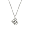 Vivienne Westwood Style Tooth Orb Pendant Necklace