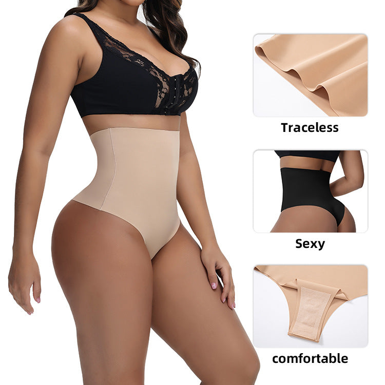 Women's High-Waist Thong Tummy Control Shapewear product view 4